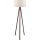 Lattiavalaisin AYD 1xE27/40W/230V ruskea/kermanvärinen