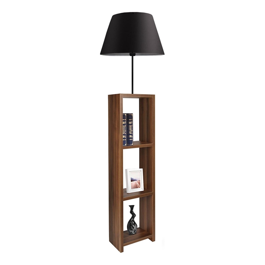 Lattiavalaisin AYD 1xE27/40W/230V ruskea/musta