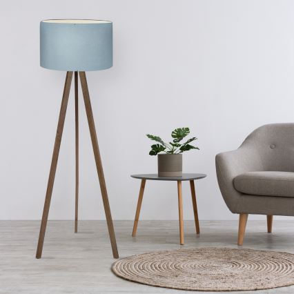 Lattiavalaisin AYD 1xE27/40W/230V ruskea/sininen