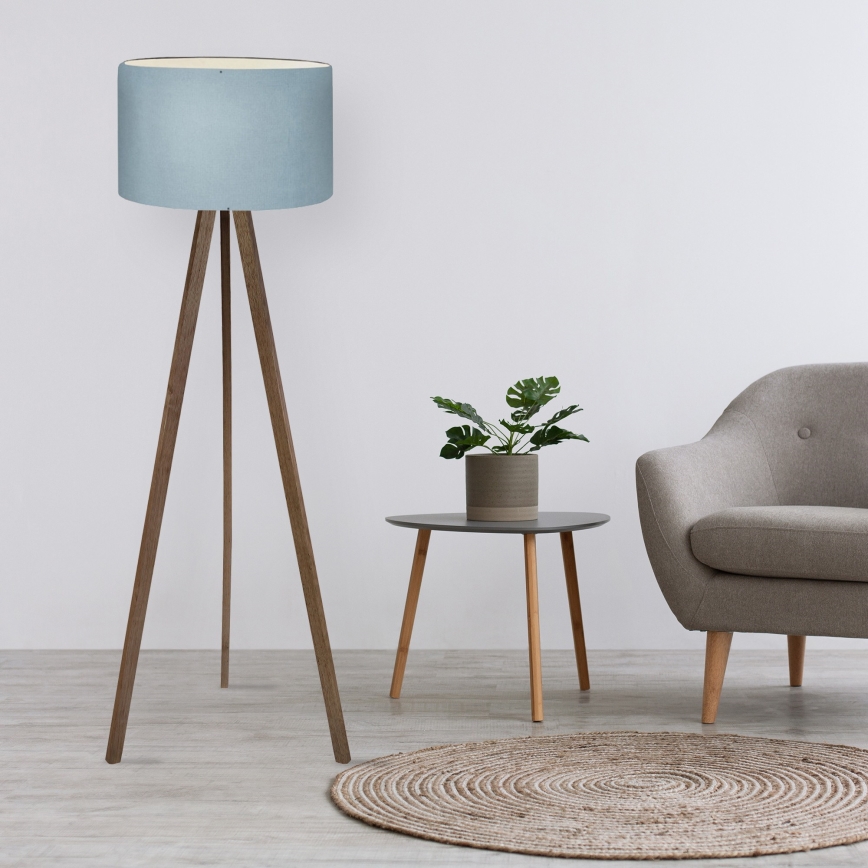 Lattiavalaisin AYD 1xE27/40W/230V ruskea/sininen