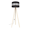 Lattiavalaisin CORAL 1xE27/60W/230V beige/musta/kulta
