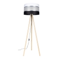 Lattiavalaisin CORAL 1xE27/60W/230V beige/musta/valkoinen/matattu kromi