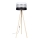 Lattiavalaisin CORAL 1xE27/60W/230V beige/musta/valkoinen/matattu kromi