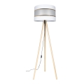 Lattiavalaisin CORAL 1xE27/60W/230V beige/valkoinen/kulta