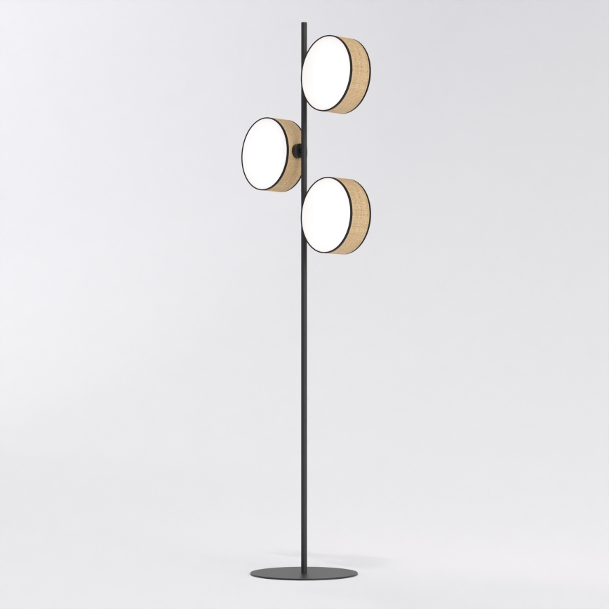 Lattiavalaisin DRUMZ 3xE14/10W/230V beige