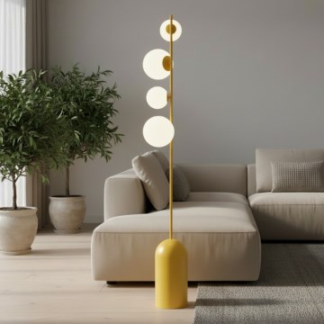 Lattiavalaisin ETNO 4xG9/8W/230V, oranssi