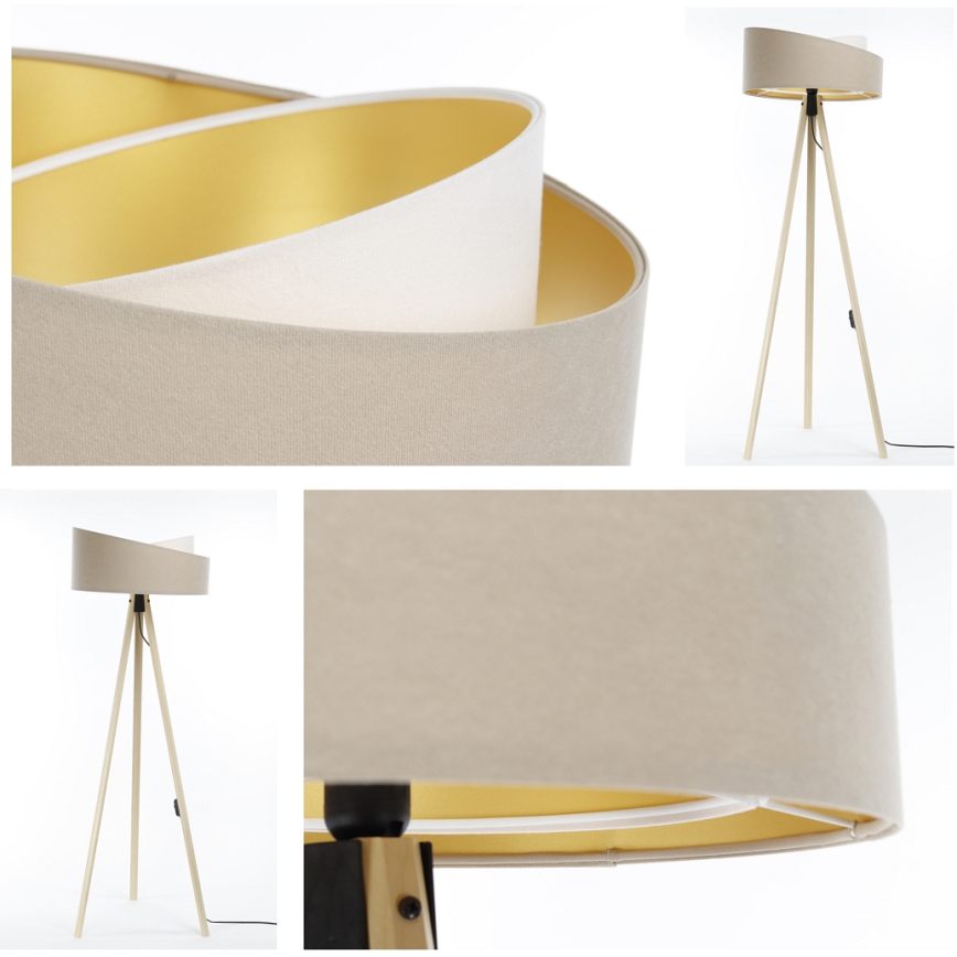 Lattiavalaisin GALAXY 1xE27/60W/230V beige