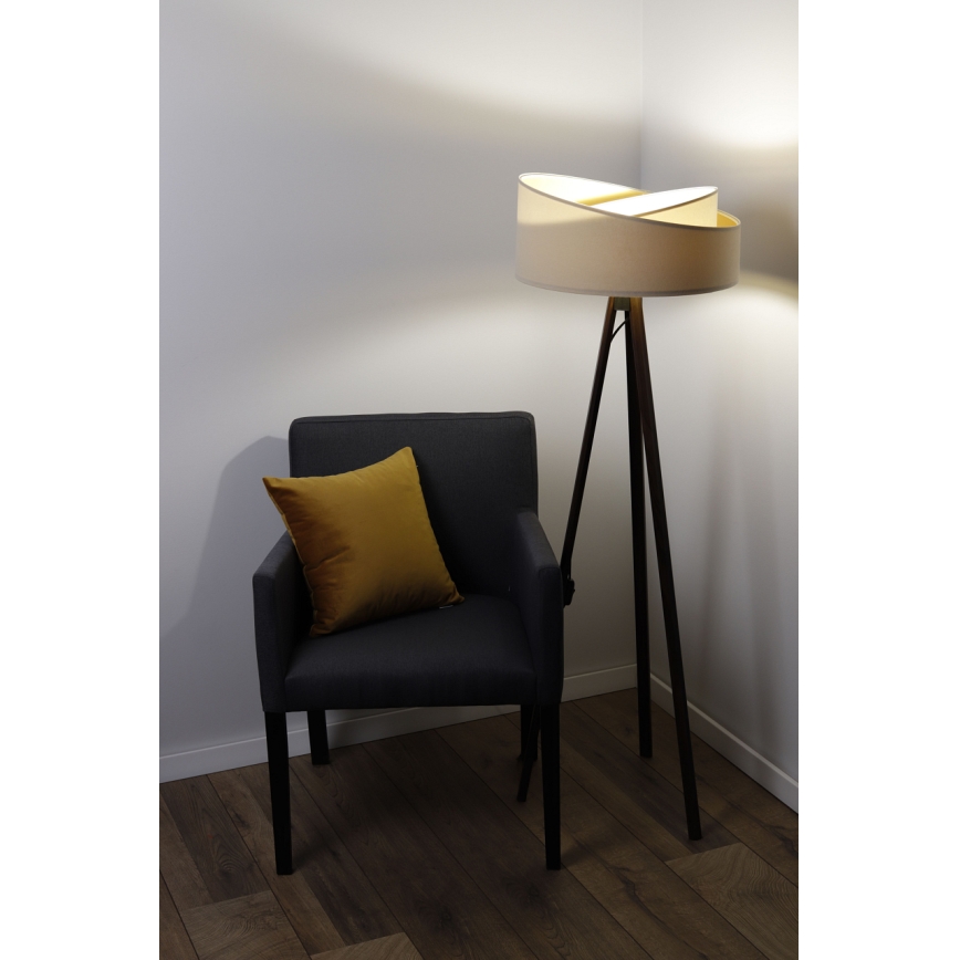 Lattiavalaisin GALAXY 1xE27/60W/230V beige/ruskea