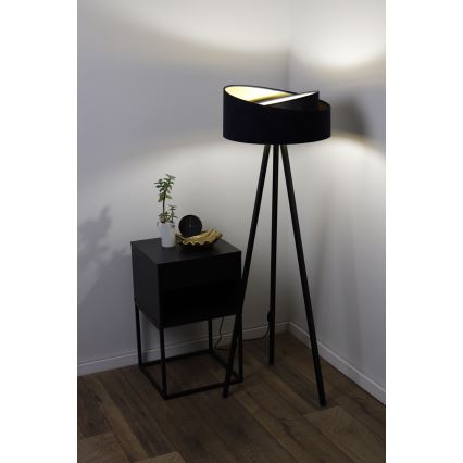 Lattiavalaisin GALAXY 1xE27/60W/230V musta