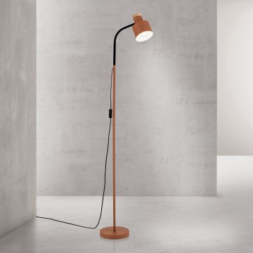 Lattiavalaisin GILI 1xE27/40W/230V tiilenpunainen