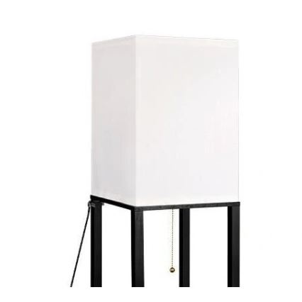 Lattiavalaisin hyllyillä 1xE27/60W/230V musta/valkoinen