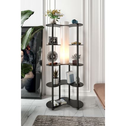 Lattiavalaisin hyllyillä NOTO 1xE27/40W/230V musta