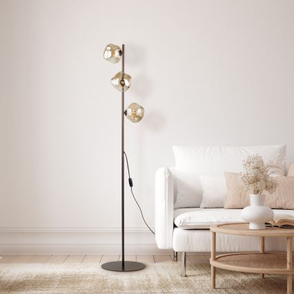Lattiavalaisin LAVA 3xG9/8W/230V pronssi/savunbeige
