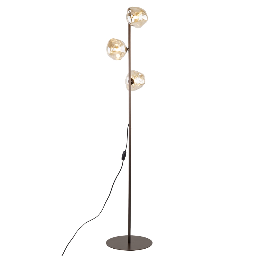 Lattiavalaisin LAVA 3xG9/8W/230V pronssi/savunbeige