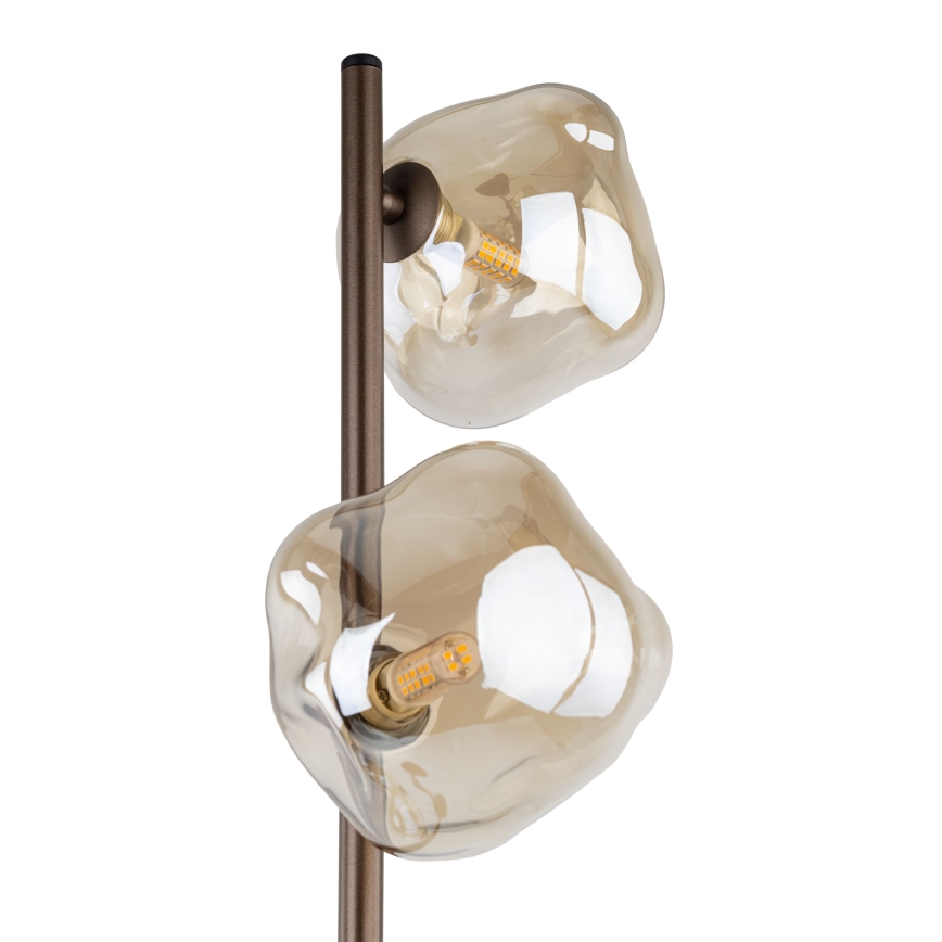 Lattiavalaisin LAVA 3xG9/8W/230V pronssi/savunbeige