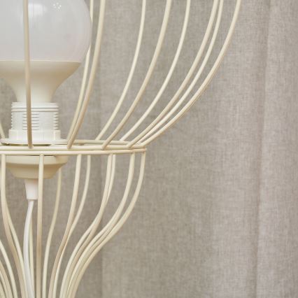 Lattiavalaisin MERCURE 1xE27/15W/230V kermanvärinen