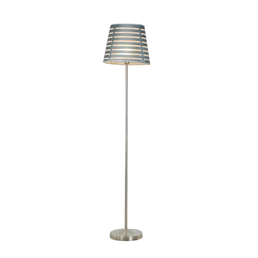 Lattiavalaisin SEGIN 1xE27/60W/230V harmaa/kiiltävä kromi