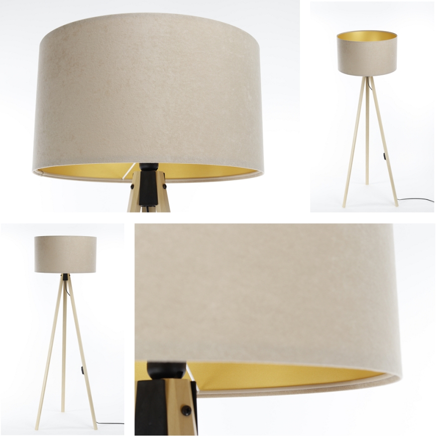 Lattiavalaisin STANDART 1xE27/60W/230V beige