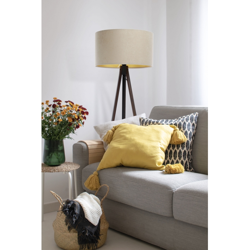 Lattiavalaisin STANDART 1xE27/60W/230V beige/ruskea
