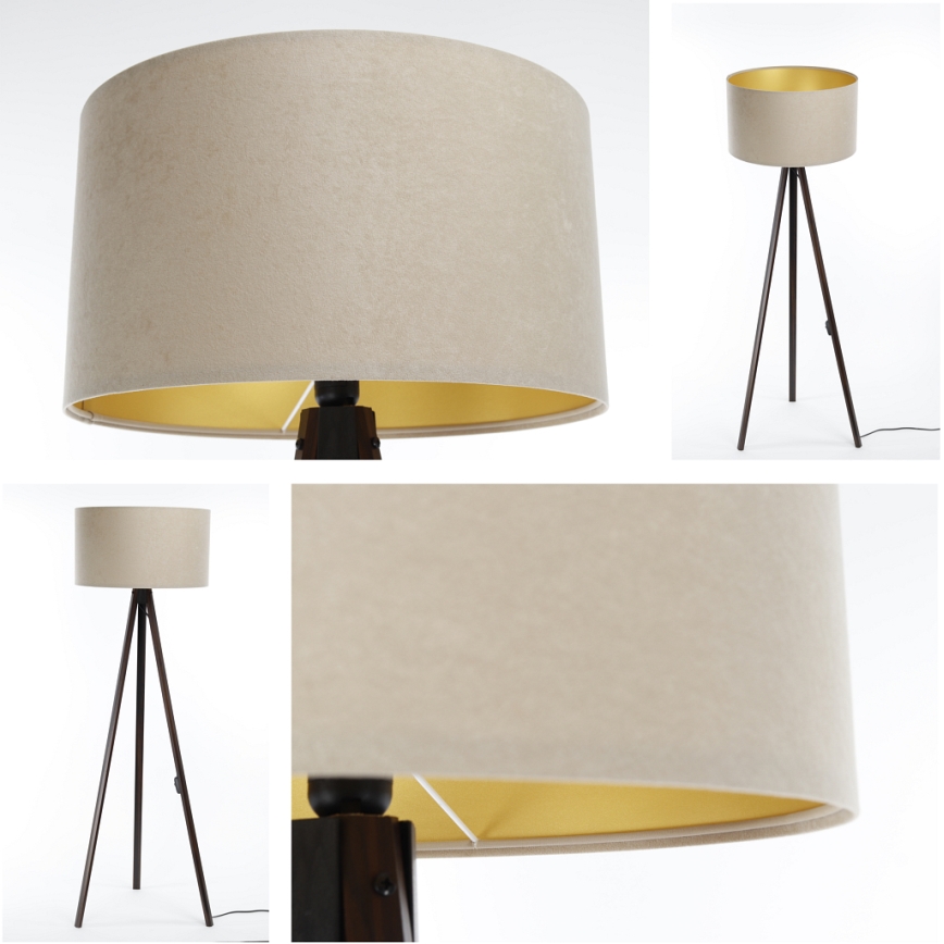 Lattiavalaisin STANDART 1xE27/60W/230V beige/ruskea