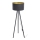 Lattiavalaisin STANDART 1xE27/60W/230V harmaa/wenge