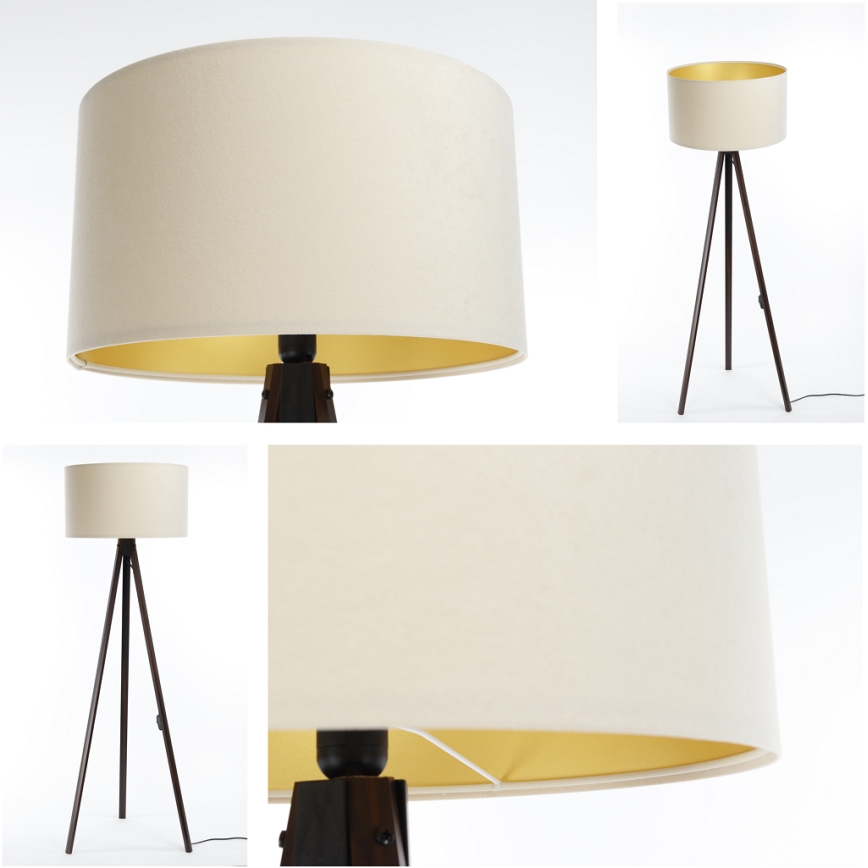 Lattiavalaisin STANDART 1xE27/60W/230V kerma/wenge