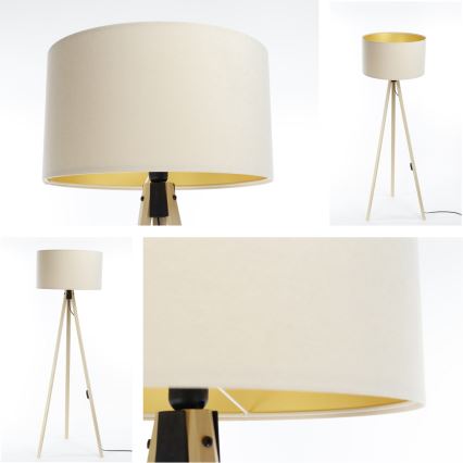 Lattiavalaisin STANDART 1xE27/60W/230V kermainen/beige