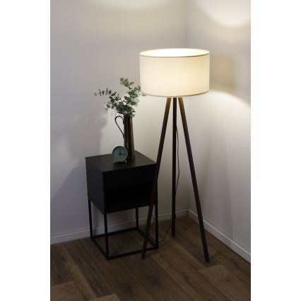 Lattiavalaisin STANDART 1xE27/60W/230V kermanvärinen/musta