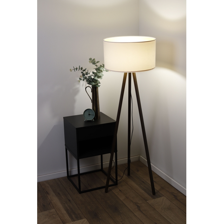 Lattiavalaisin STANDART 1xE27/60W/230V kermanvärinen/musta