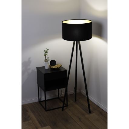 Lattiavalaisin STANDART 1xE27/60W/230V musta