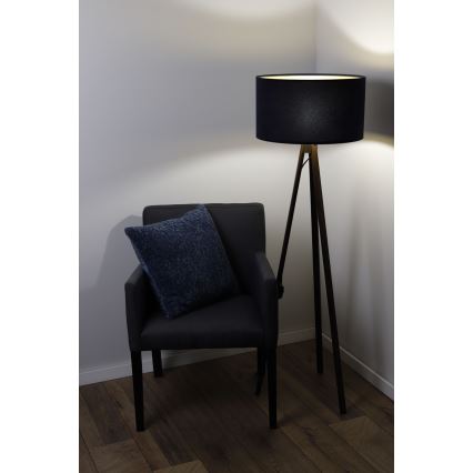 Lattiavalaisin STANDART 1xE27/60W/230V sininen/wenge
