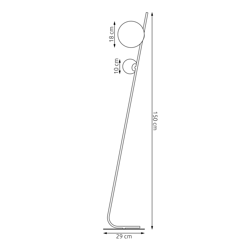 Lattiavalaisin TATU 2xG9/8W/230V beige