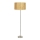 Lattiavalaisin TIMBER 1xE27/60W/230V beige/matta kromi