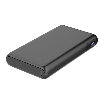 Laturi LED mukana näyttö Power Delivery 30000 mAh/100W/3,7V musta