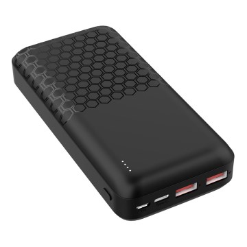 Laturi Power Delivery 20000 mAh/22,5W/3,7V musta