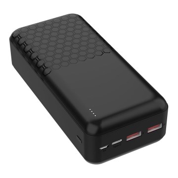 Laturi Power Delivery 30000 mAh/22,5W/3,7V musta