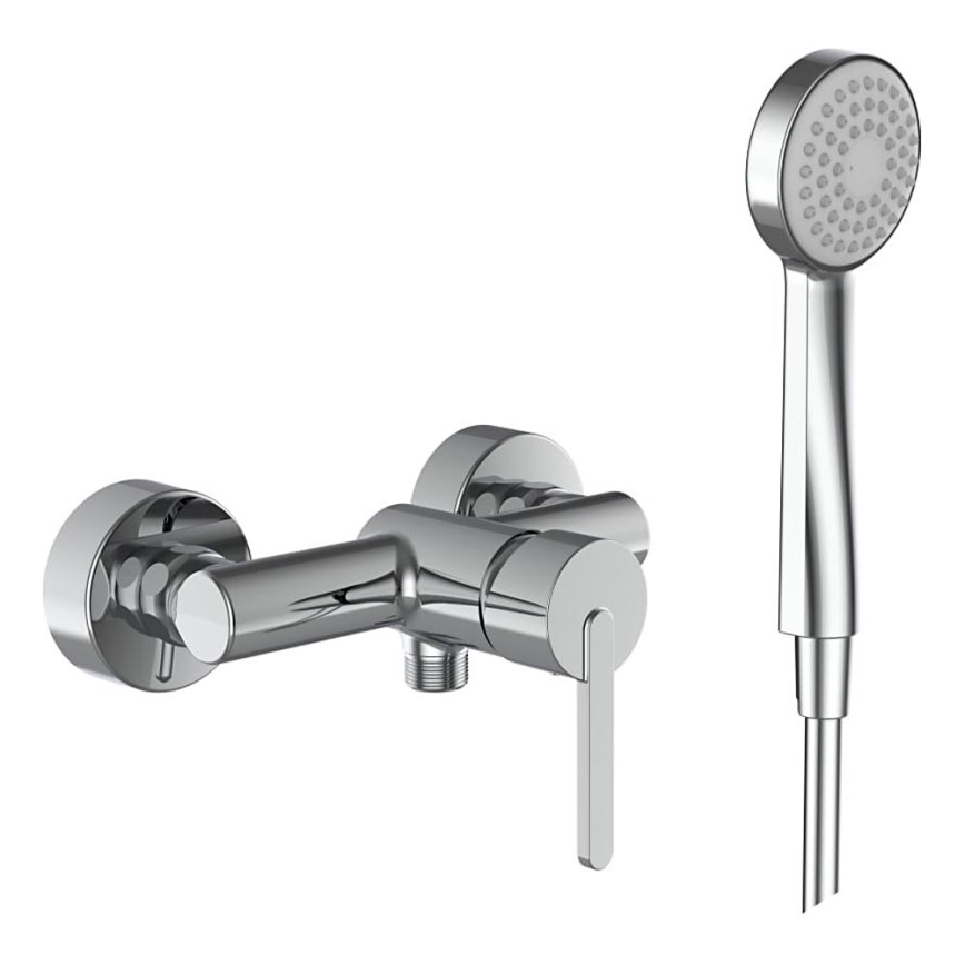 LAUFEN H3310810041311 - Suihkusetti hanalla LUA kiiltävä kromi