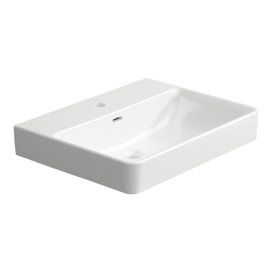 LAUFEN H8109630001091 - Työtasoallas/seinäripustettava PRO 60x46,5 cm keramiikka/valkoinen