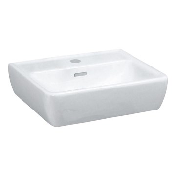 LAUFEN H8119510001041 - PRO pesuallas tasoon tai seinään asennettava 45 x 34 cm, keramiikka, valkoinen