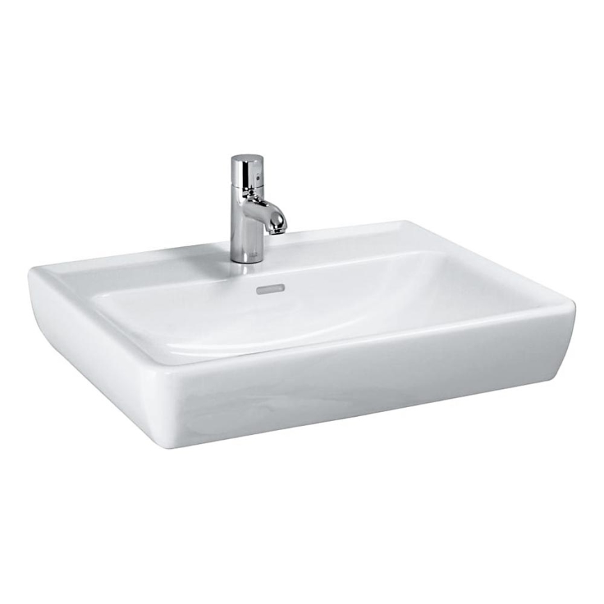 LAUFEN H8189510001041 - Työtasoallas/seinäripustettava PRO 55x48 cm keramiikka/valkoinen