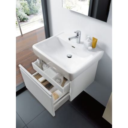 LAUFEN H8189510001041 - Työtasoallas/seinäripustettava PRO 55x48 cm keramiikka/valkoinen