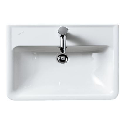 LAUFEN H8189510001041 - Työtasoallas/seinäripustettava PRO 55x48 cm keramiikka/valkoinen