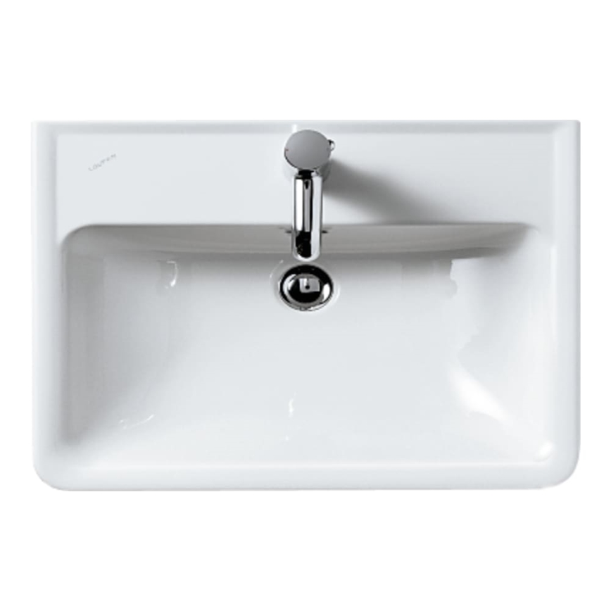 LAUFEN H8189510001041 - Työtasoallas/seinäripustettava PRO 55x48 cm keramiikka/valkoinen