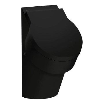 LAUFEN H8402810200001 - Pissuaari rei'illä VAL-kannelle, takasyöttö, takapoisto, keraaminen/kiiltävän musta
