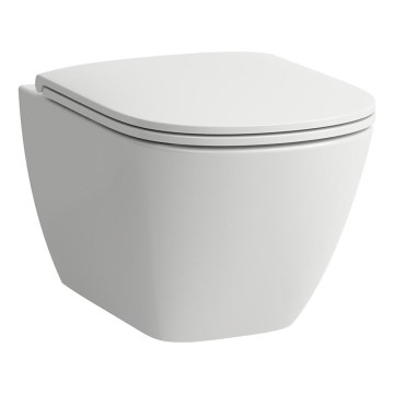 LAUFEN H8660800000001 - Seinä-WC LUA keramiikka/valkoinen + WC-istuimen kansi SoftClose LUA duroplasti/valkoinen