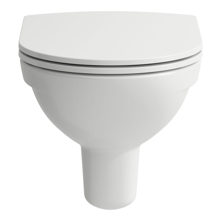 LAUFEN H8669510000001 - Seinä-WC PRO, keramiikka/valkoinen + SoftClose PRO -istuinkansi, duroplasti/valkoinen