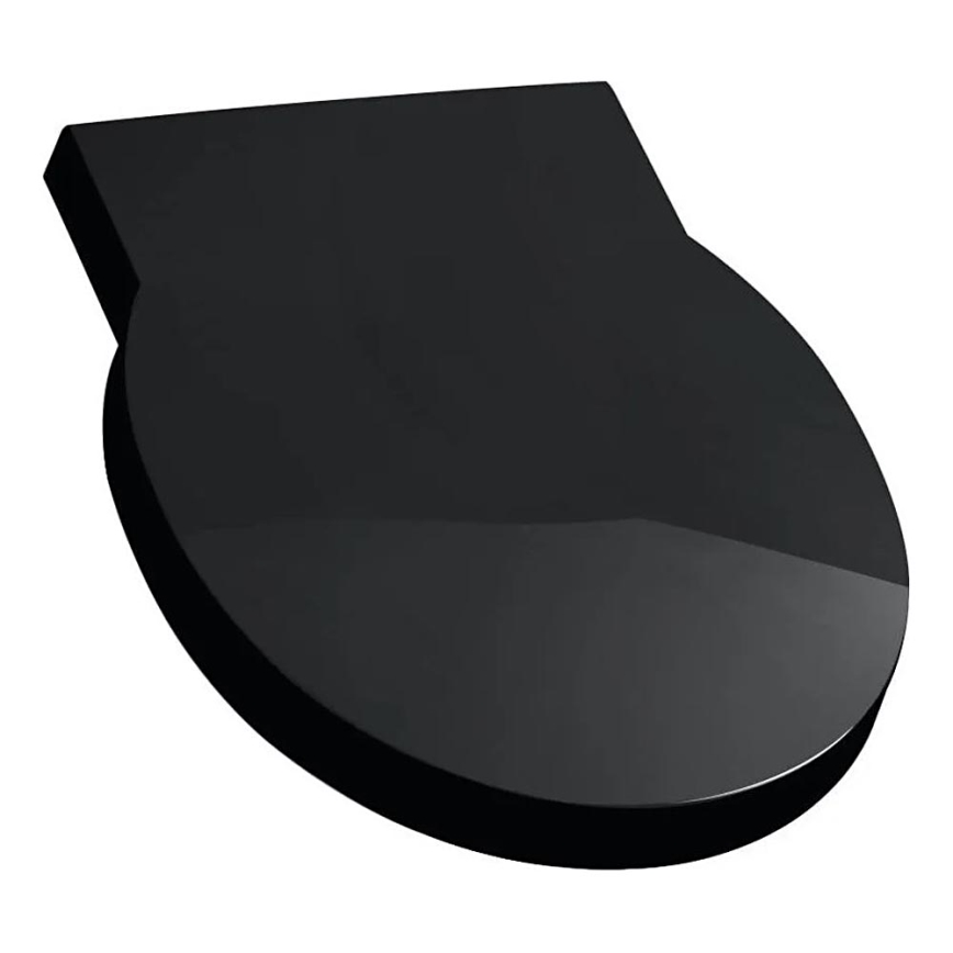 LAUFEN H8942820200001 - Pisuaarin kansi SoftClose VAL duroplast/kiiltävä musta