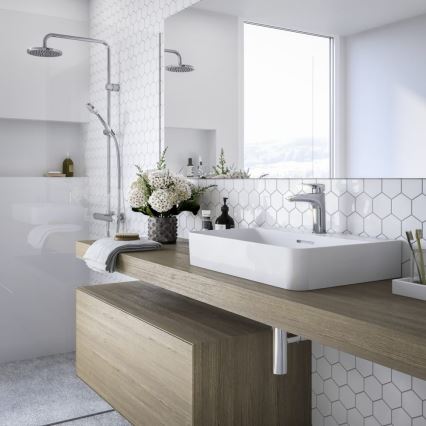 LAUFEN HF500702100000 - Pesuallashana LAURIN 16,2 cm kiiltävä kromi