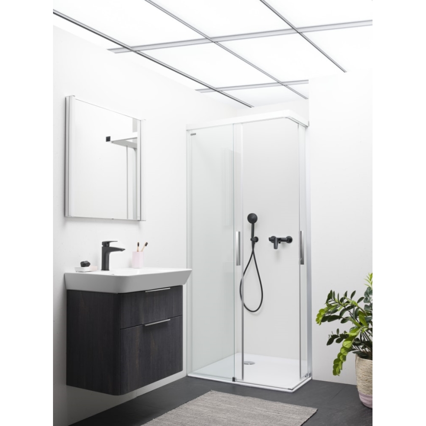 LAUFEN HF500702428000 - Altaan hana LAURIN 16,2 cm titaani matta musta