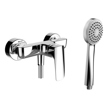 LAUFEN HF500750100600 - Suihkusetti hanalla LAURIN kiiltävä kromi